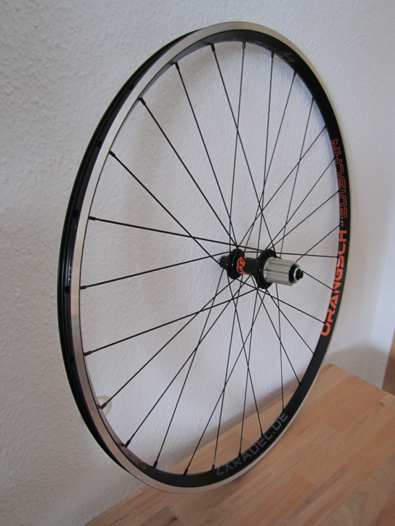 Laufradsatz ZXRADEL Orangsch-EDISCHN