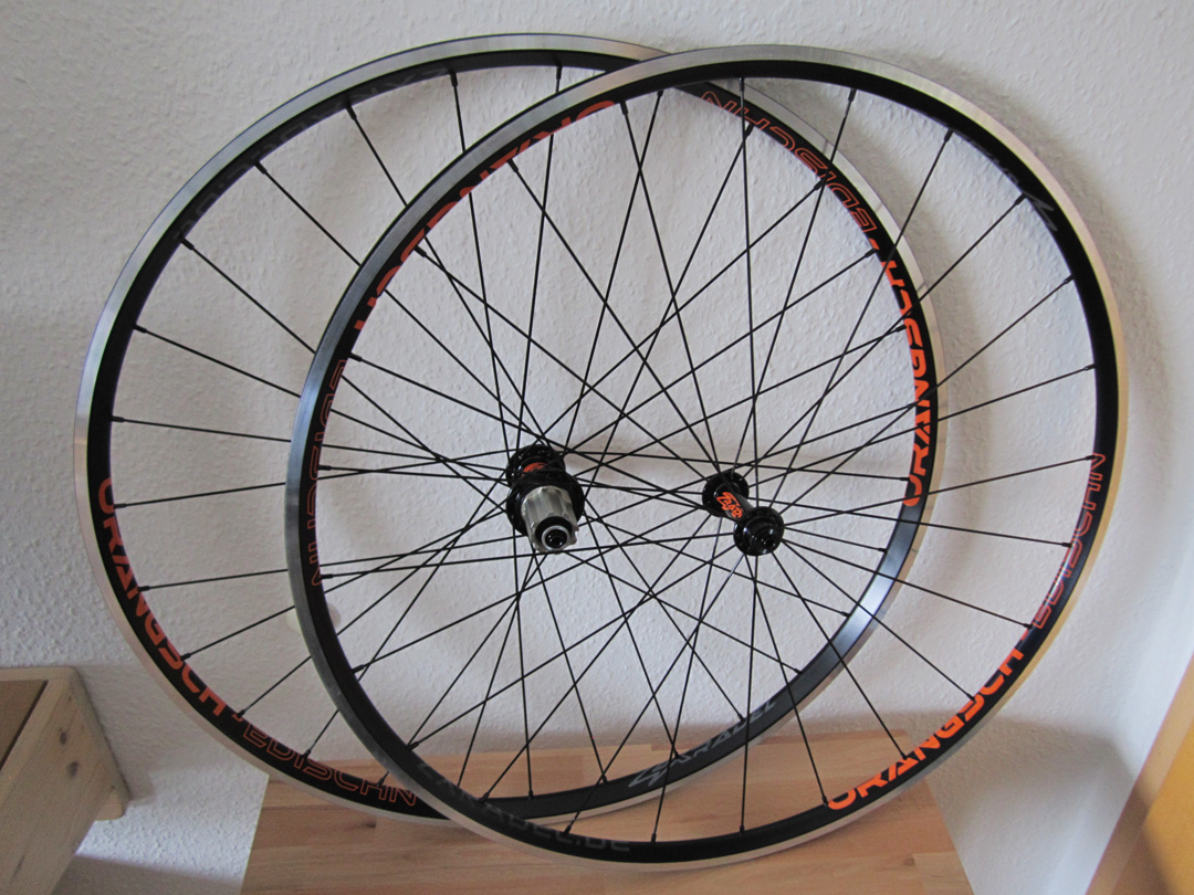 Laufradsatz ZXRADEL Orangsch-EDISCHN